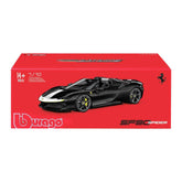 *18-16910 Bburago Ferrari Signature - SF90 Spider Assetto Fiorano, nera - 1:18